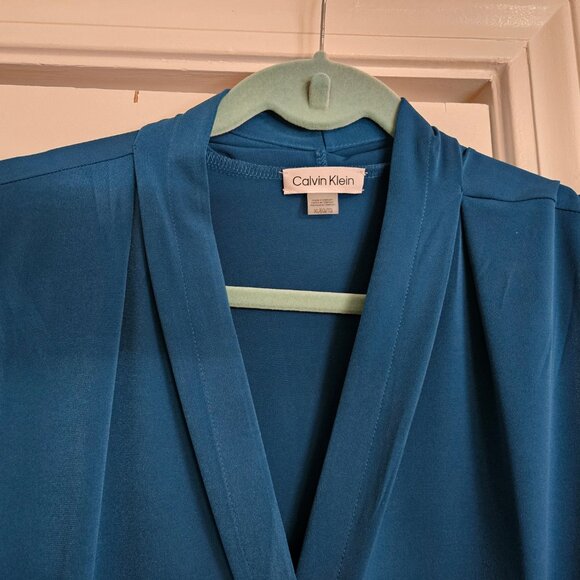 Calvin Klein Suit Shell Sleeveless Blouse - Size XL - Picture 2 of 8